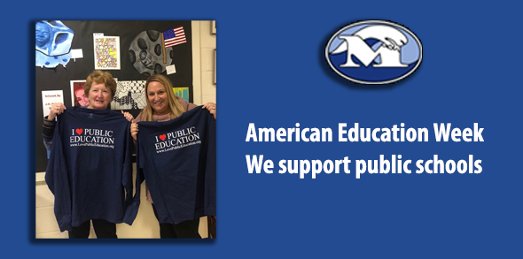 American Education Week...we support public schools