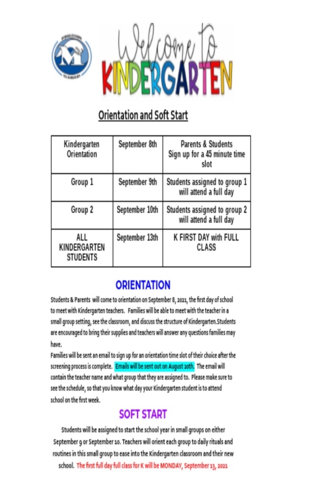 Kindergarten flyer 2/2